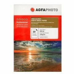 Agfa Photo A4 (20.30) 270gr 20'li Parlak İnkjet Kağıt