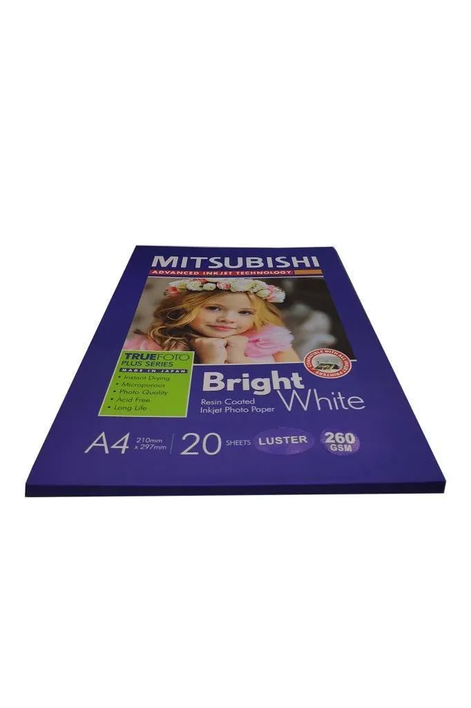 Mitsubishi Mitsubishi A4 260gr MAT İnkjet Kağıt