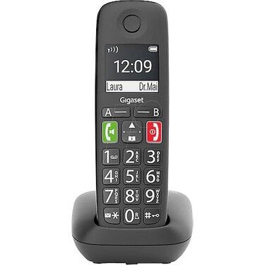 Gigaset E290 Geniş Ekran Siyah Telsiz Dect Telefon