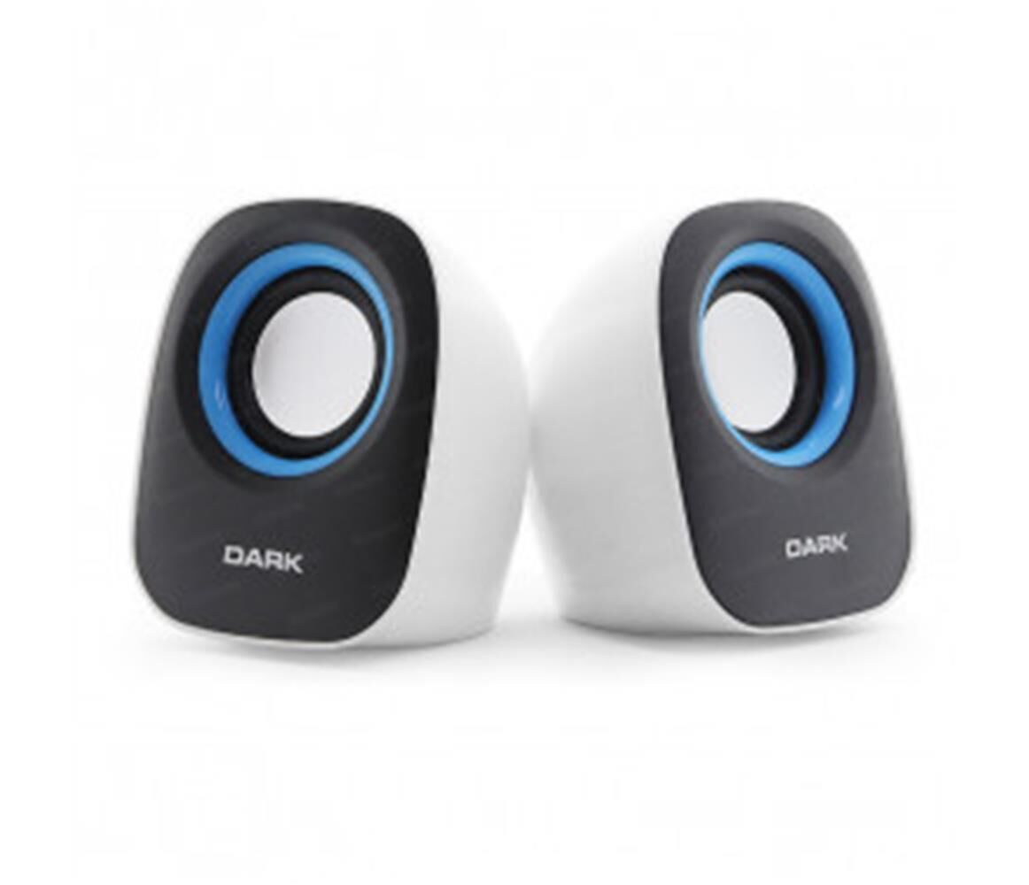 Dark DK-AC-SP100 Beyaz 1+1 Multimedia USB Speaker