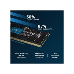 Crucial 32GB Ddr5 4800 Sodımm CL40 CT32G48C40S5 Notebook Ram