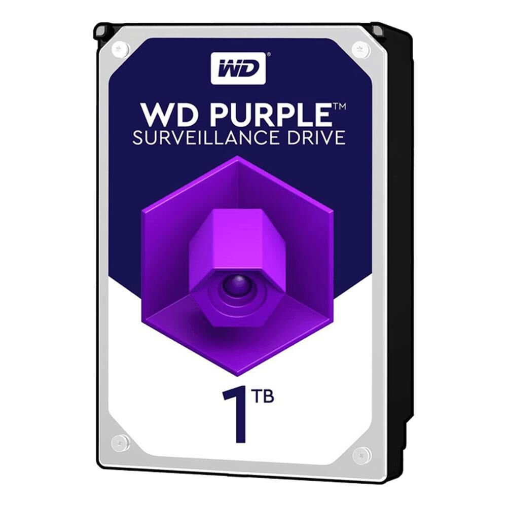 Wd 1Tb Purple 3,5'' 64Mb 5400Rpm Wd10Purz Harddisk (İthalat)