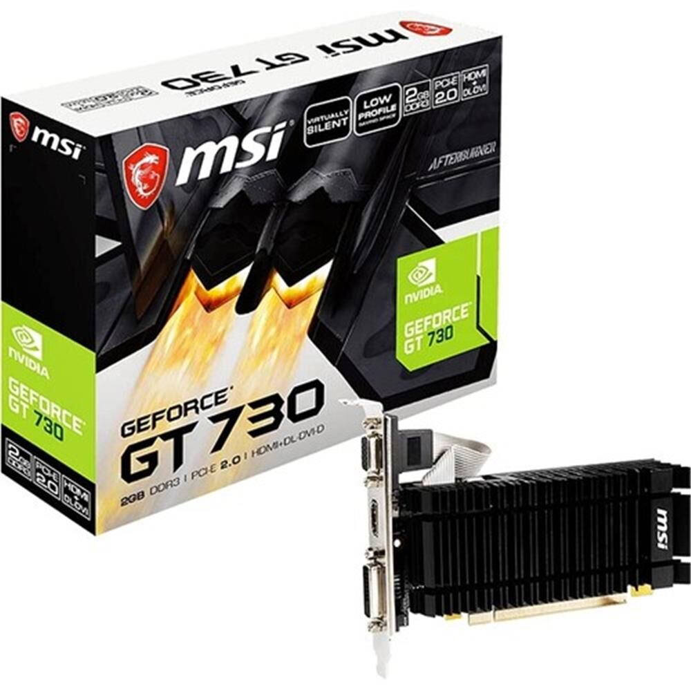 Msi Nvıdıa Geforce Gt730 N730K-2GD3H/LPV1 2 GB Ddr3 64 Bit Ekran Kartı