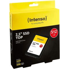 Intenso 512GB 3812450 Top 520MB/-500MB/s 2.5'' Sata 3 Ssd