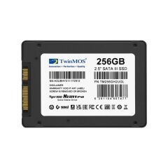 TwinMOS 256GB 2.5'' Sata3 SSD (580MB-550MB/S) Tlc 3dnand Grey (TM256GH2UGL) Ssd Disk