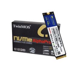 TwinMOS 512GB M.2 PCIe Gen3 NVMe SSD (3600-3250Mb/s) NVME512GB2280AP TLC 3DNAND Ssd