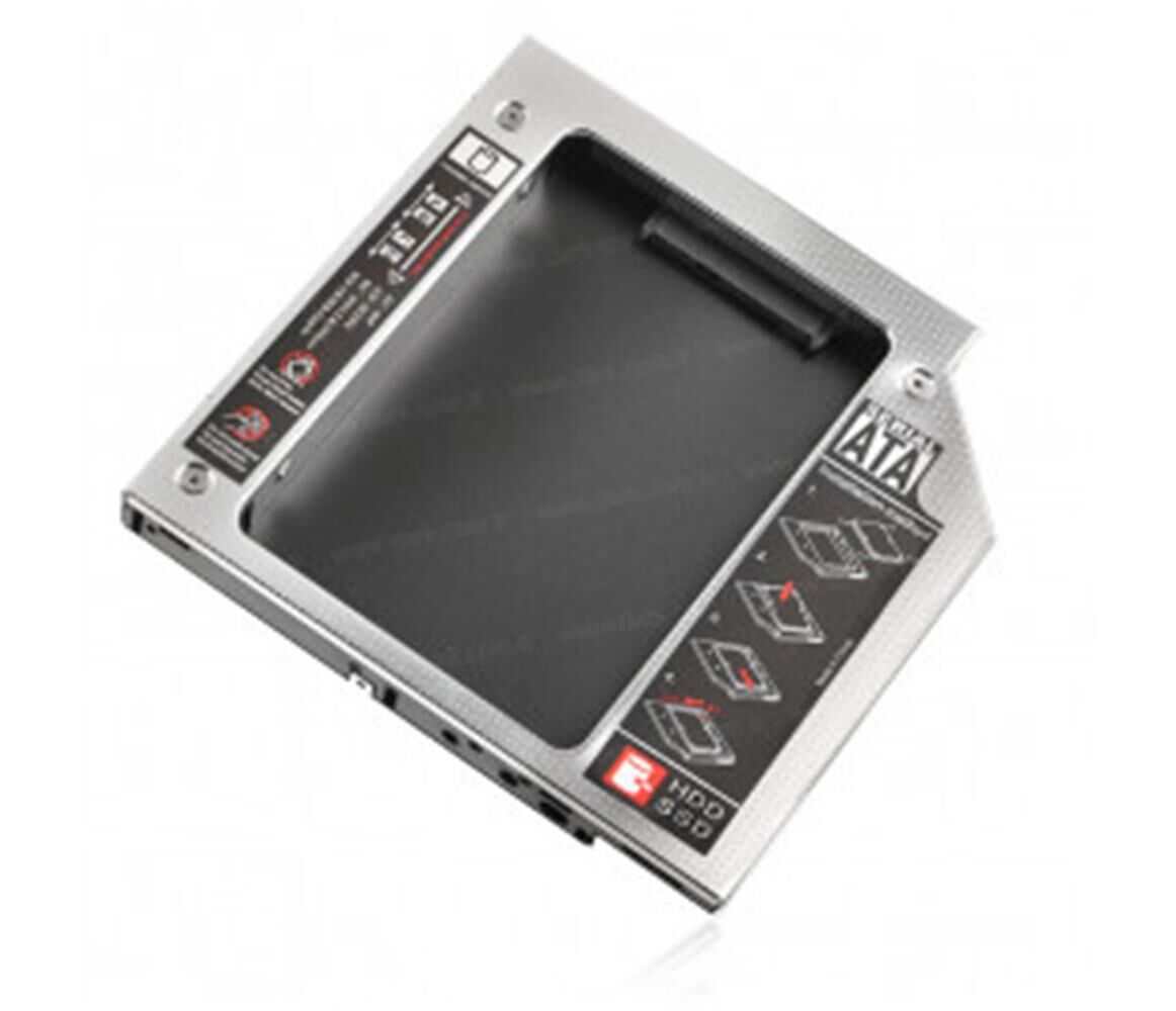 Dark DK-AC-DSOSD12 StoreX X.Tray Notebook Optik Sürücü SATA Disk Yuvası Dönüştürücü (12.7mm)