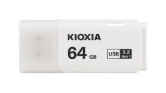 Kioxia 64GB U301 Beyaz USB 3.2 Gen 1 Flash Bellek