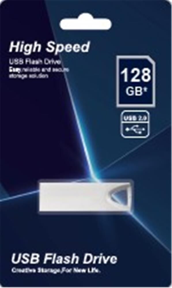 Elba 128GB Metal 2.0 USB Flash Bellek