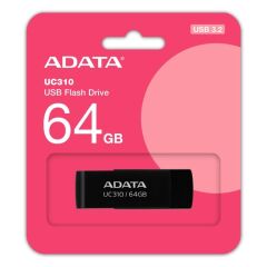 Adata UC310/64GB 64GB USB3.2 Gen1 Black Flash Bellek