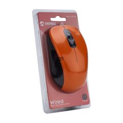 Everest SM-258 Usb Turuncu 1200dpi Optik Kablolu Mouse