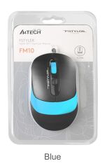 A4 Tech Fm10 Usb Fstyler Mavi Optik 1600 Dpı Mouse